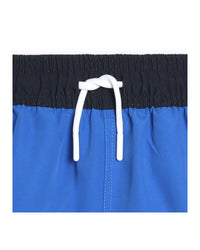 Short de bain à poches et rayures - Bleu Vif