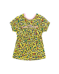 Cheetah all-over T-shirt - Citrus