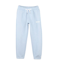 Pantalon à taille élastiquée - Bleu Oxford