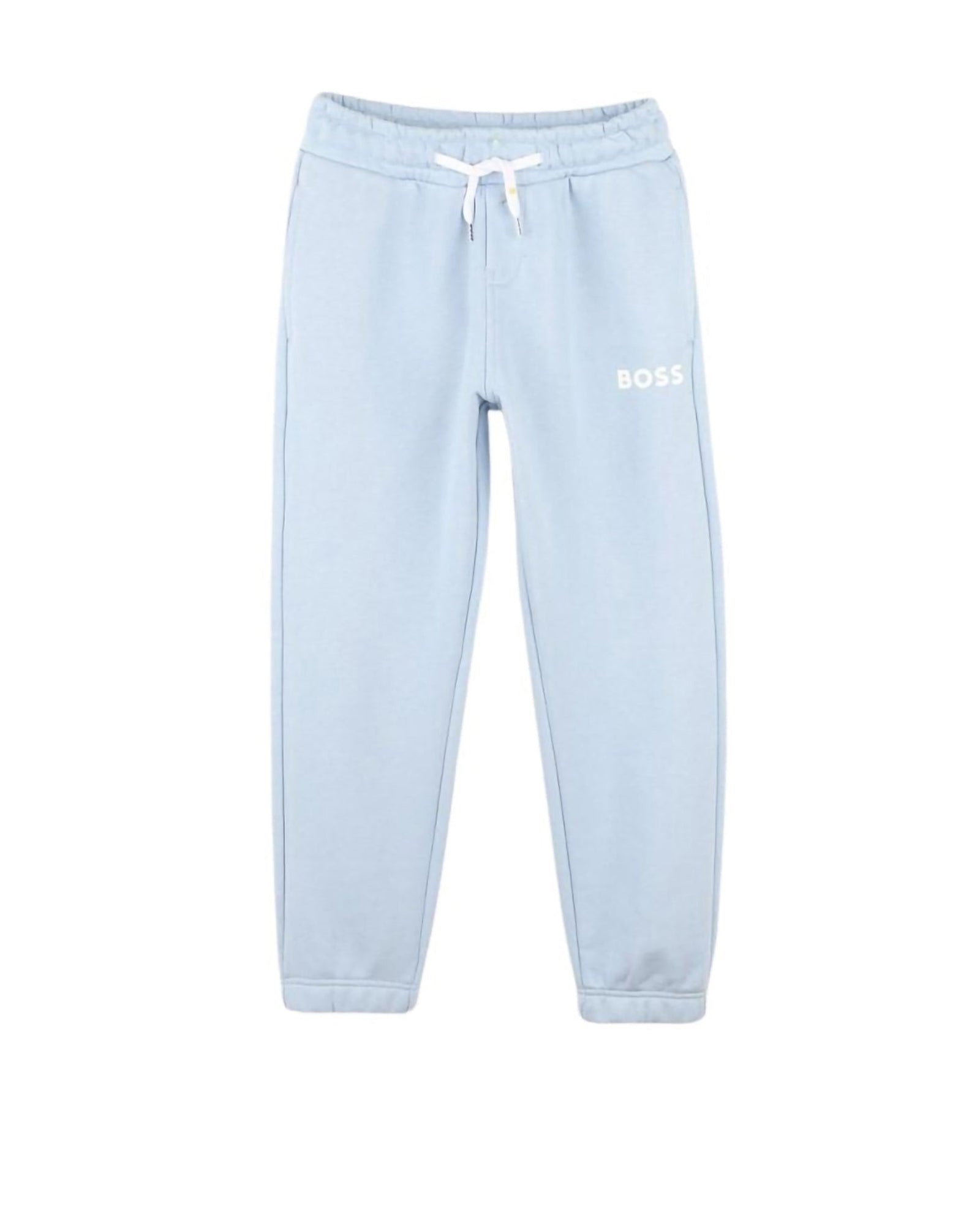 Pantalon à taille élastiquée - Bleu Oxford