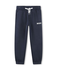 Pantalon à taille élastiquée - Bleu Cargo