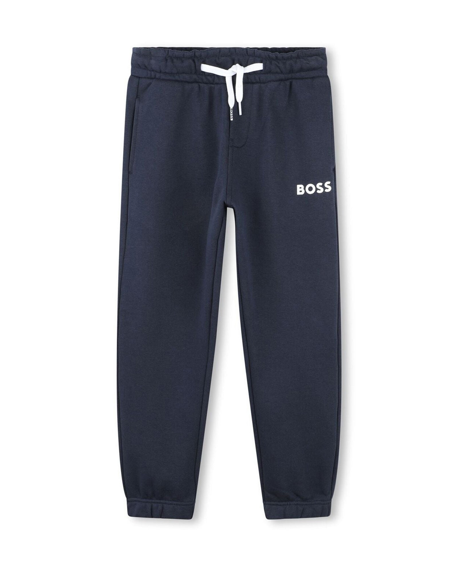 Pantalon à taille élastiquée - Bleu Cargo