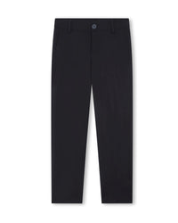 Pantalon de costume en laine laine - Marine Blue