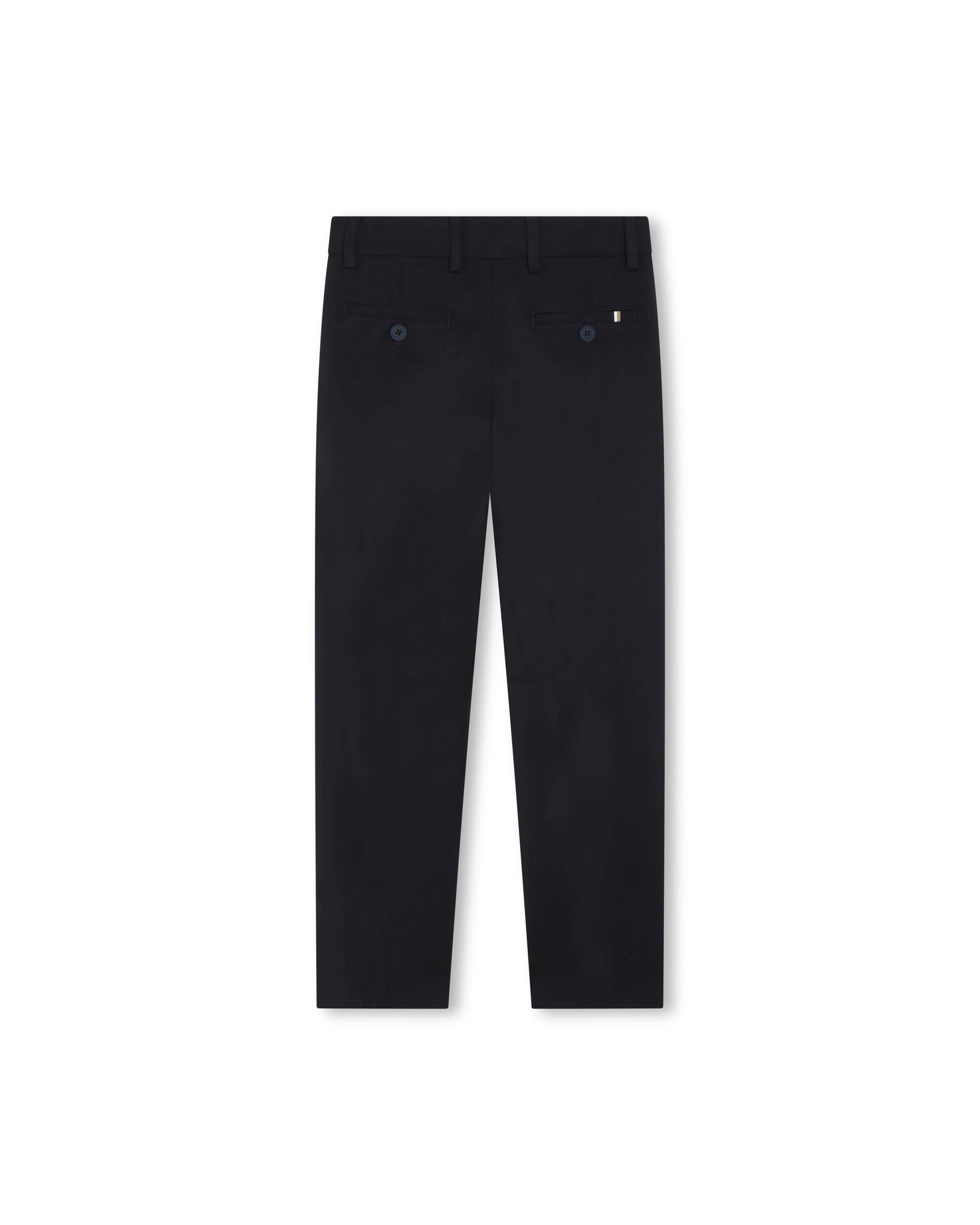Pantalon de costume en laine laine - Marine Blue