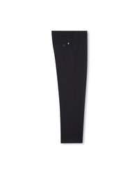 Pantalon de costume en laine laine - Marine Blue