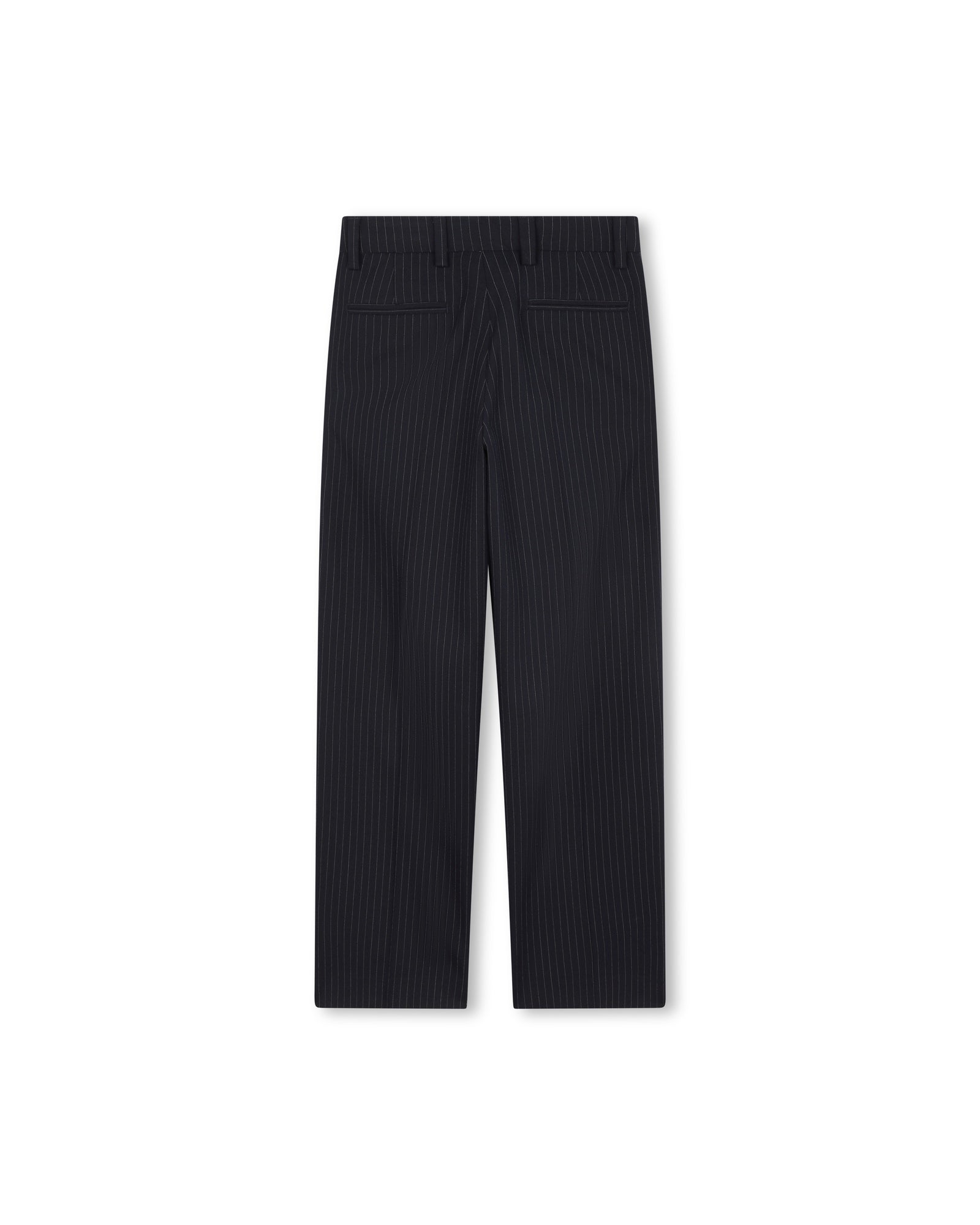 Pantalon de costume rayé - Bleu Cargo