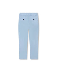 Pantalon de costume boutonné - Bleu Oxford