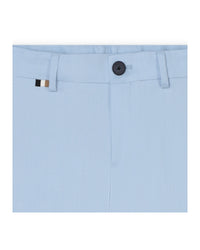 Pantalon de costume boutonné - Bleu Oxford