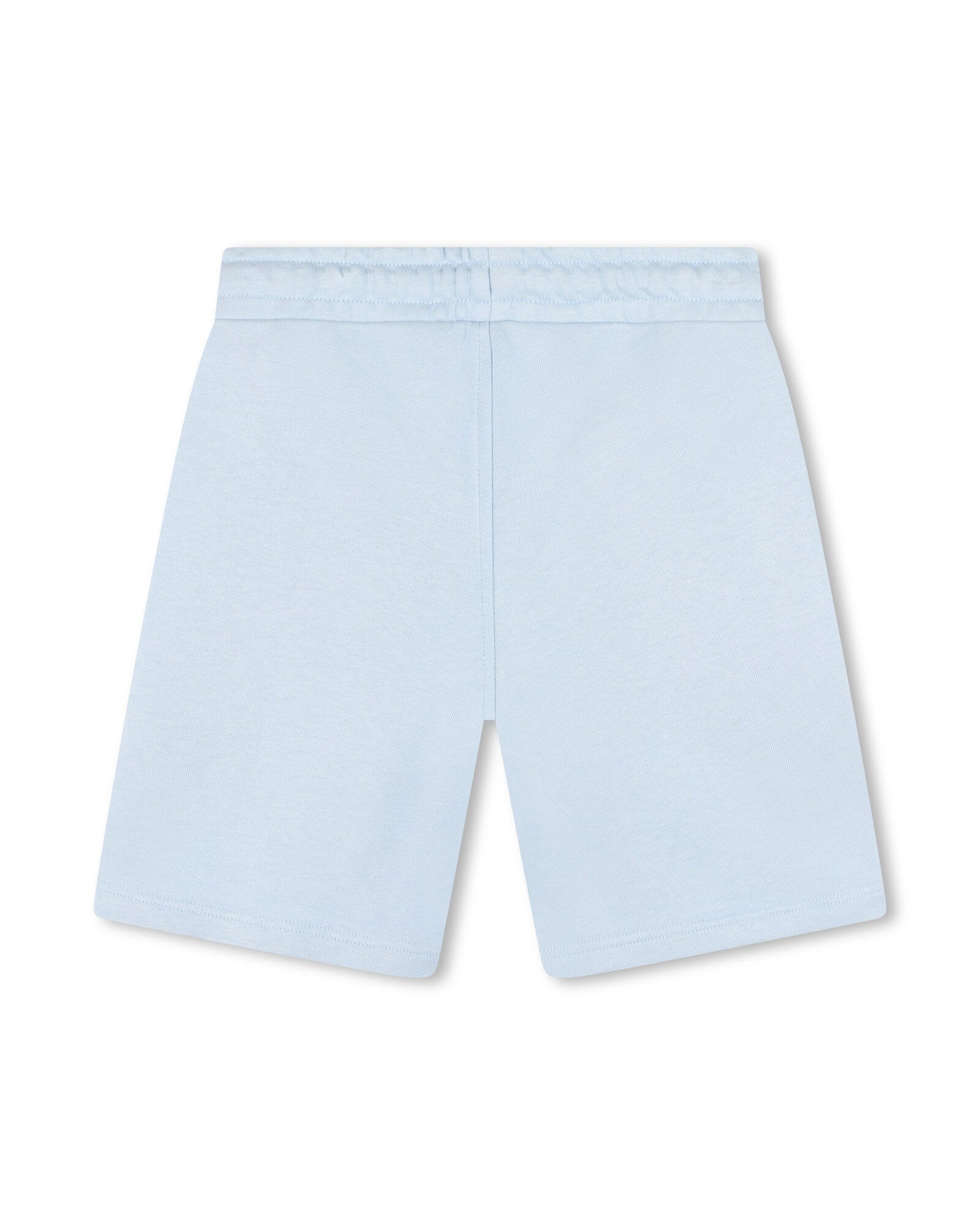 Bermuda de jogging en molleton - Bleu Oxford