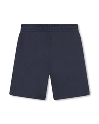 Bermuda de survêtement en molleton - Bleu Cargo