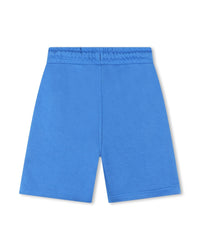 Bermuda de survêtement en molleton - Bleu Vif