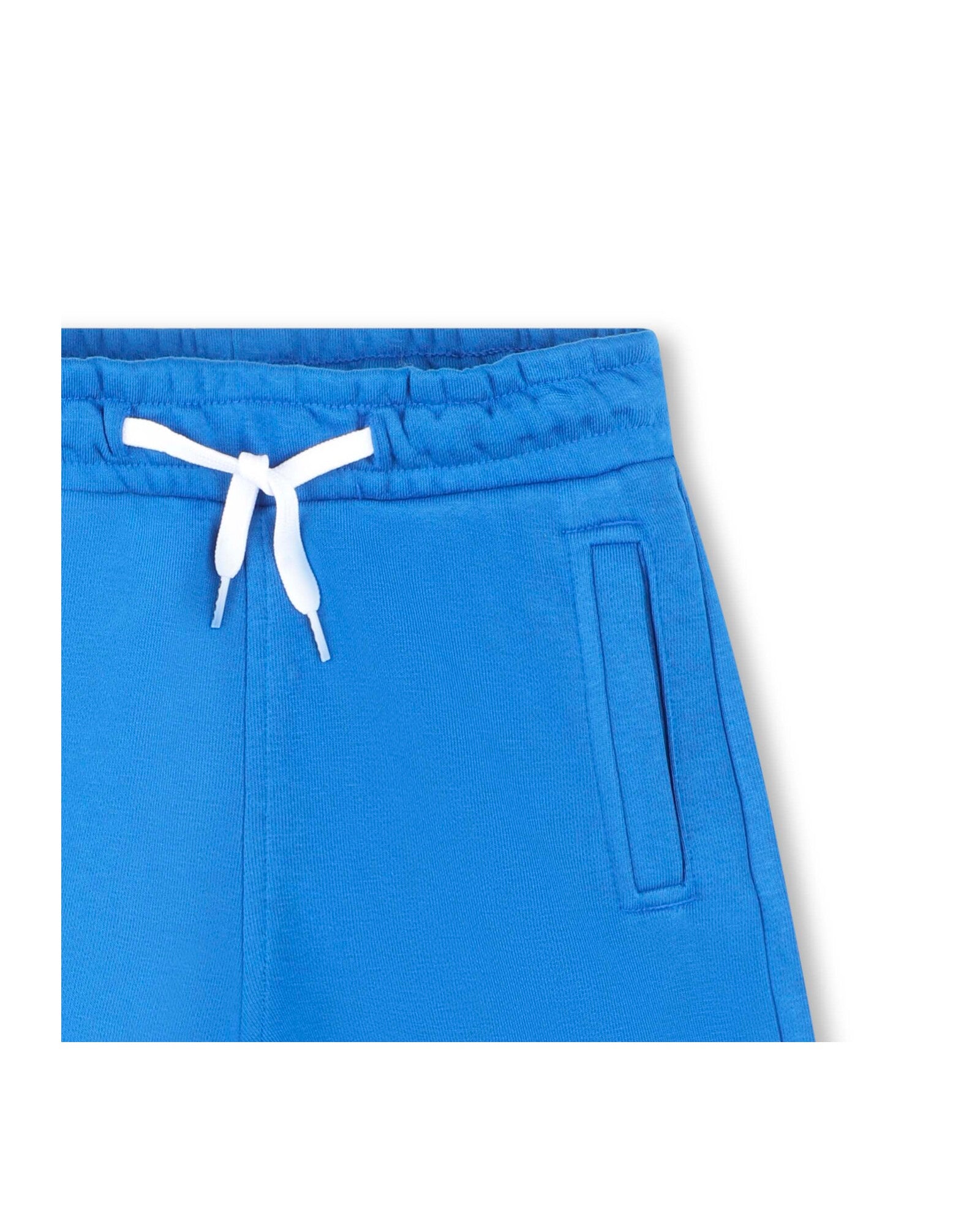 Bermuda de jogging en molleton - Bleu Vif