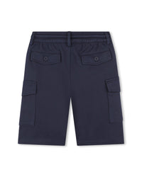 Bermuda avec cordon de serrage - Bleu Cargo