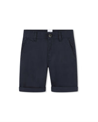Bermuda chino en sergé - Bleu Cargo