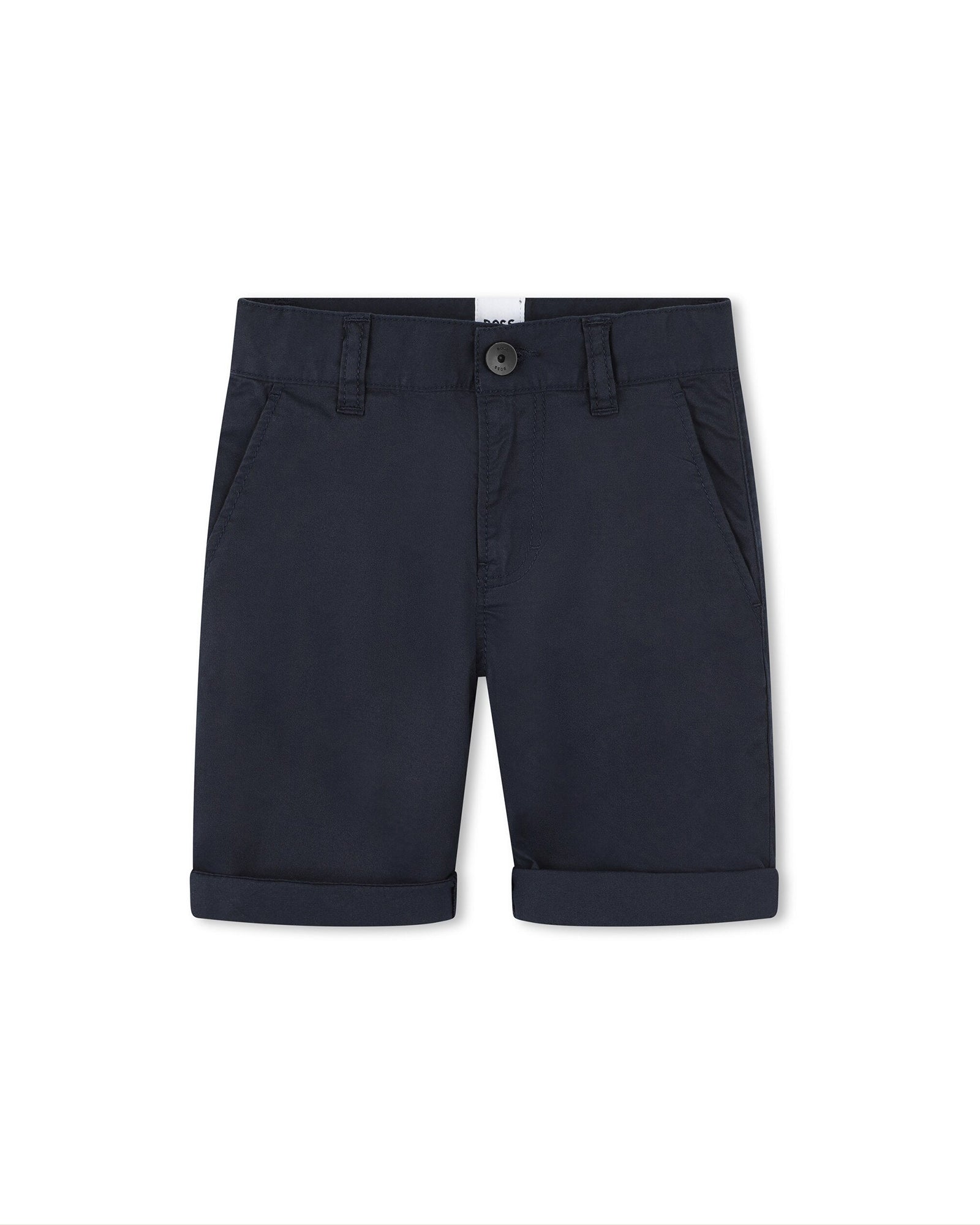 Bermuda chino en sergé - Bleu Cargo