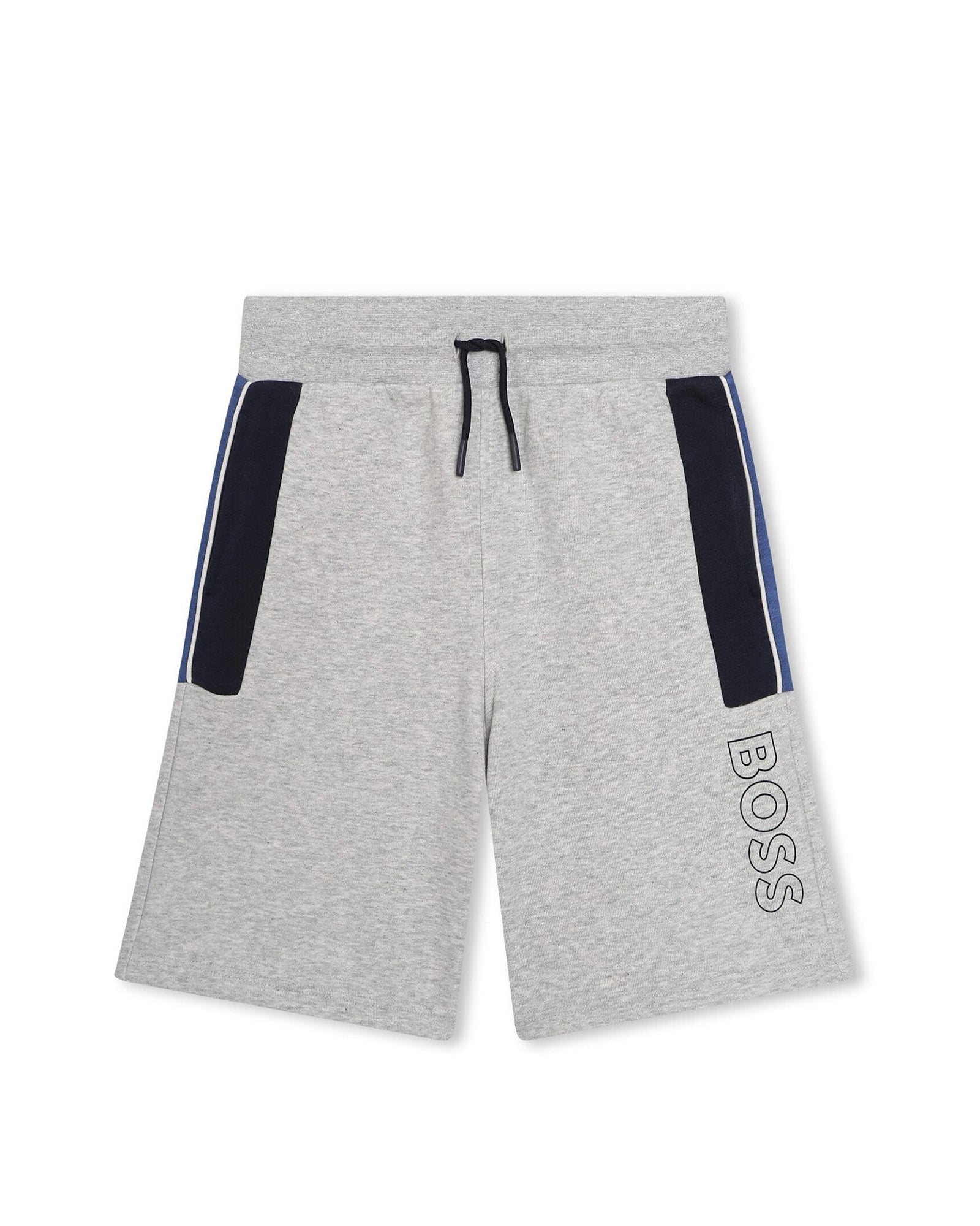 Bermuda en molleton - Gris Chiné