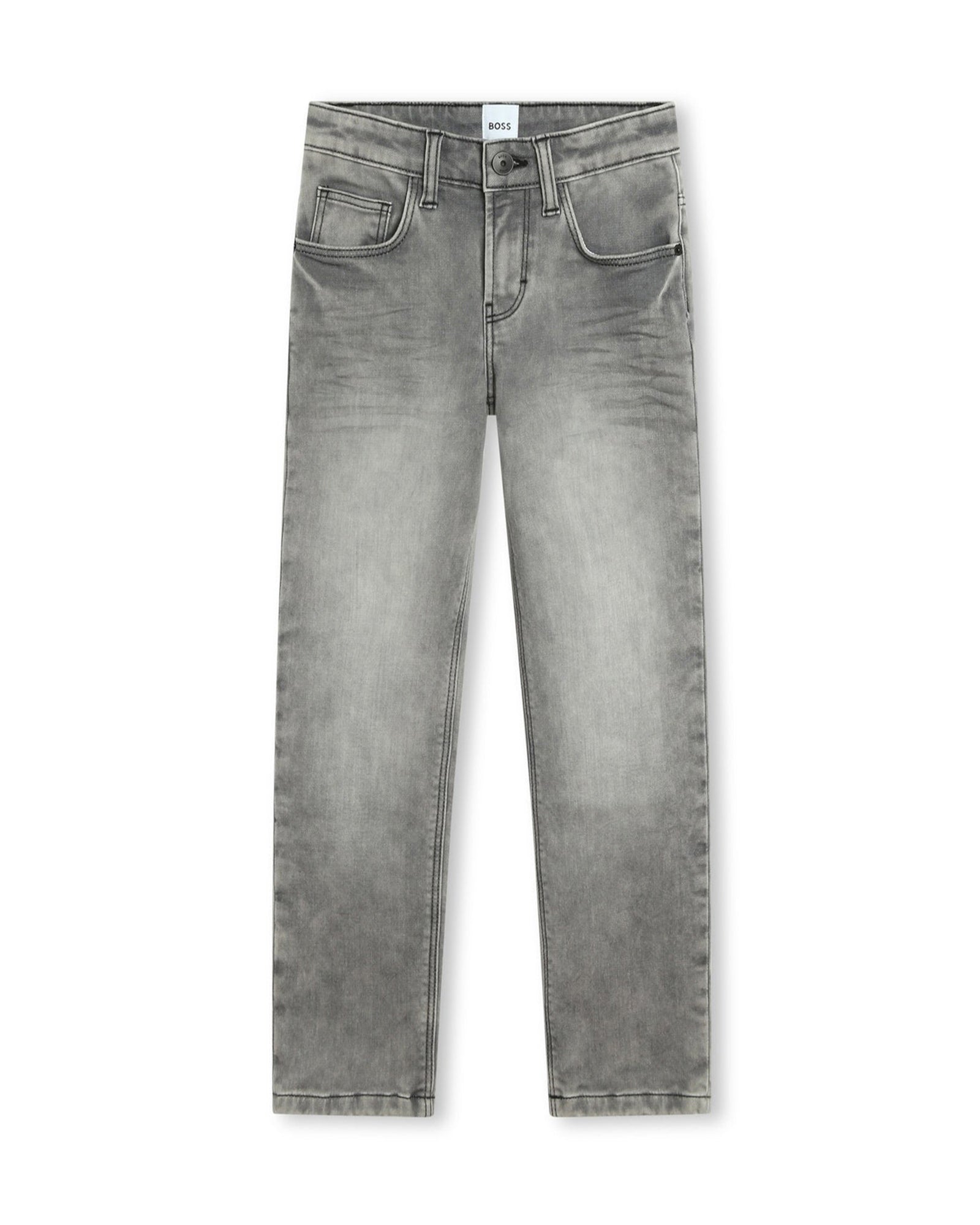 Pantalon à poches en denim - Denim Grey