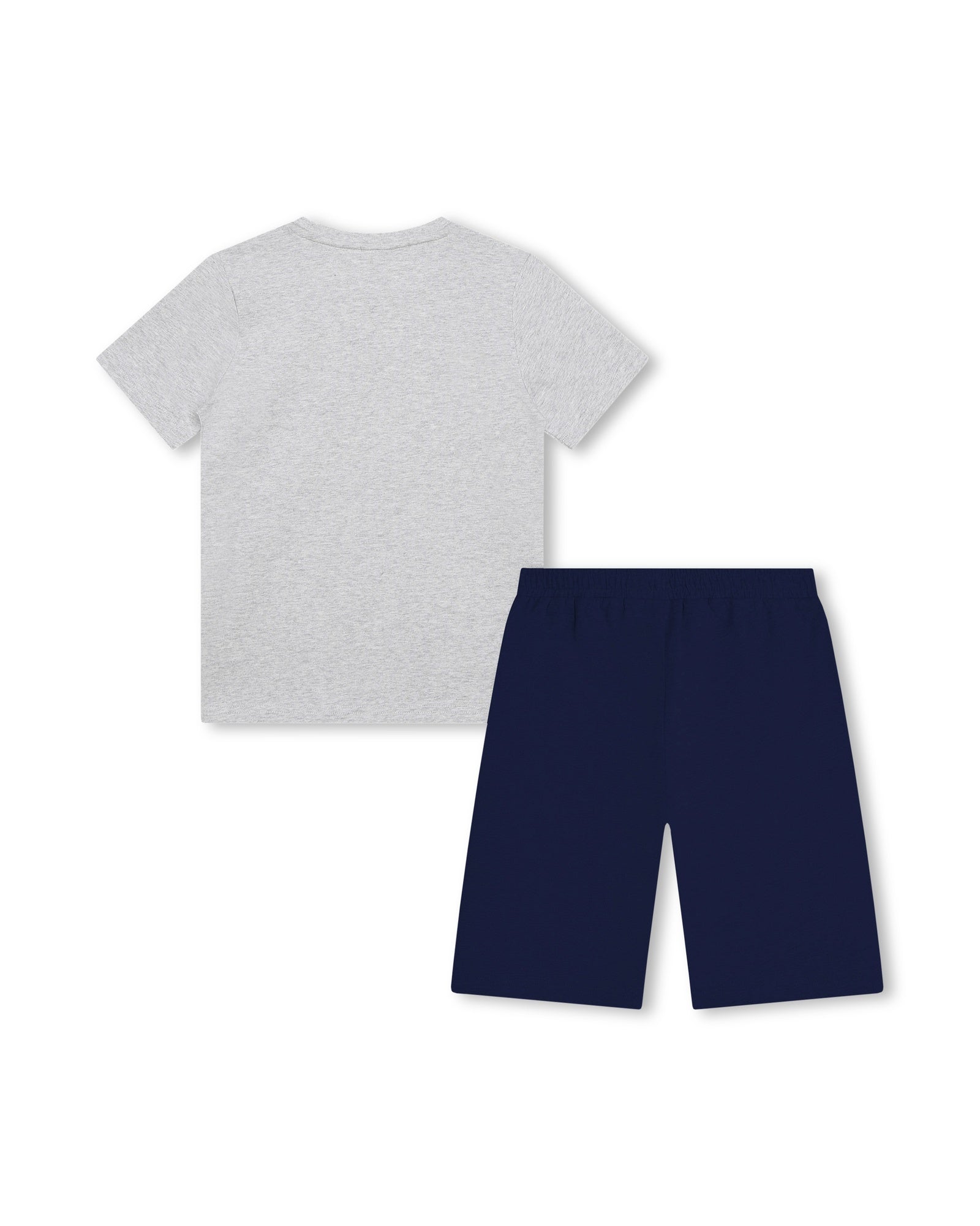Ensemble de pyjama t-shirt - Gris Chiné