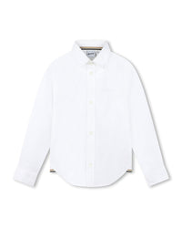 Chemise à manches longues - Blanc