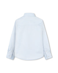 Chemise à manches longues en coton - Faded Blue