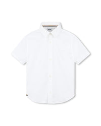 Chemise à manches courtes - Blanc