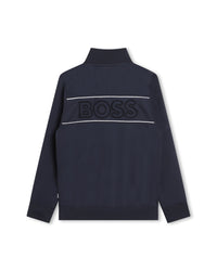 Cardigan à capuche - Bleu Cargo