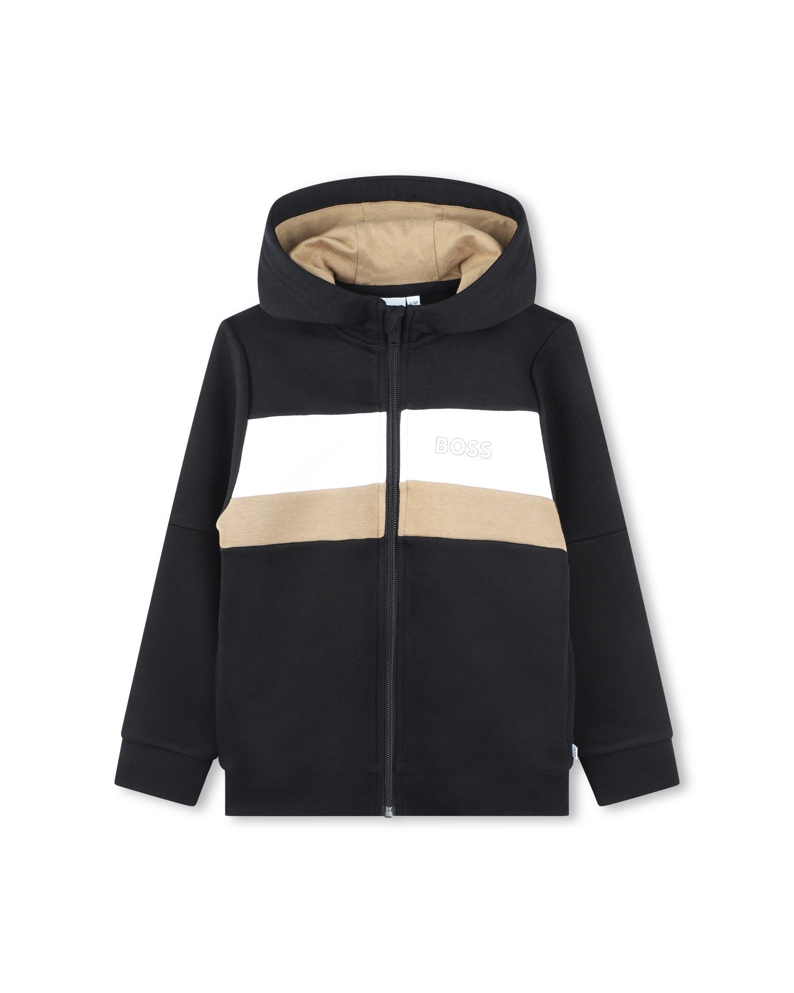 Hooded cardigan - Black