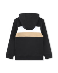 Hooded cardigan - Black