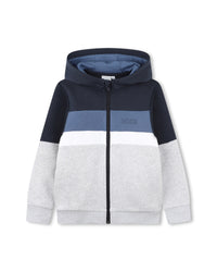 Cardigan à capuche - Gris Chiné