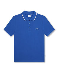 Polo à manches courtes - Bleu Vif