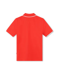 Polo à manches courtes - Rouge Vif