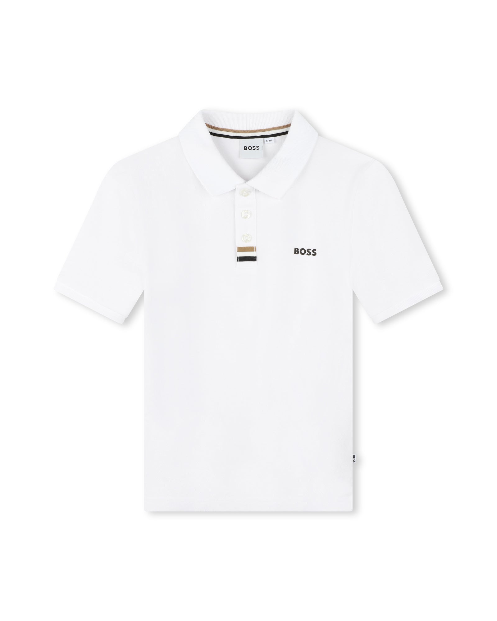Polo à manches courtes - Blanc