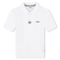 Polo à manches courtes - Blanc