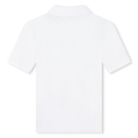 Polo à manches courtes - Blanc