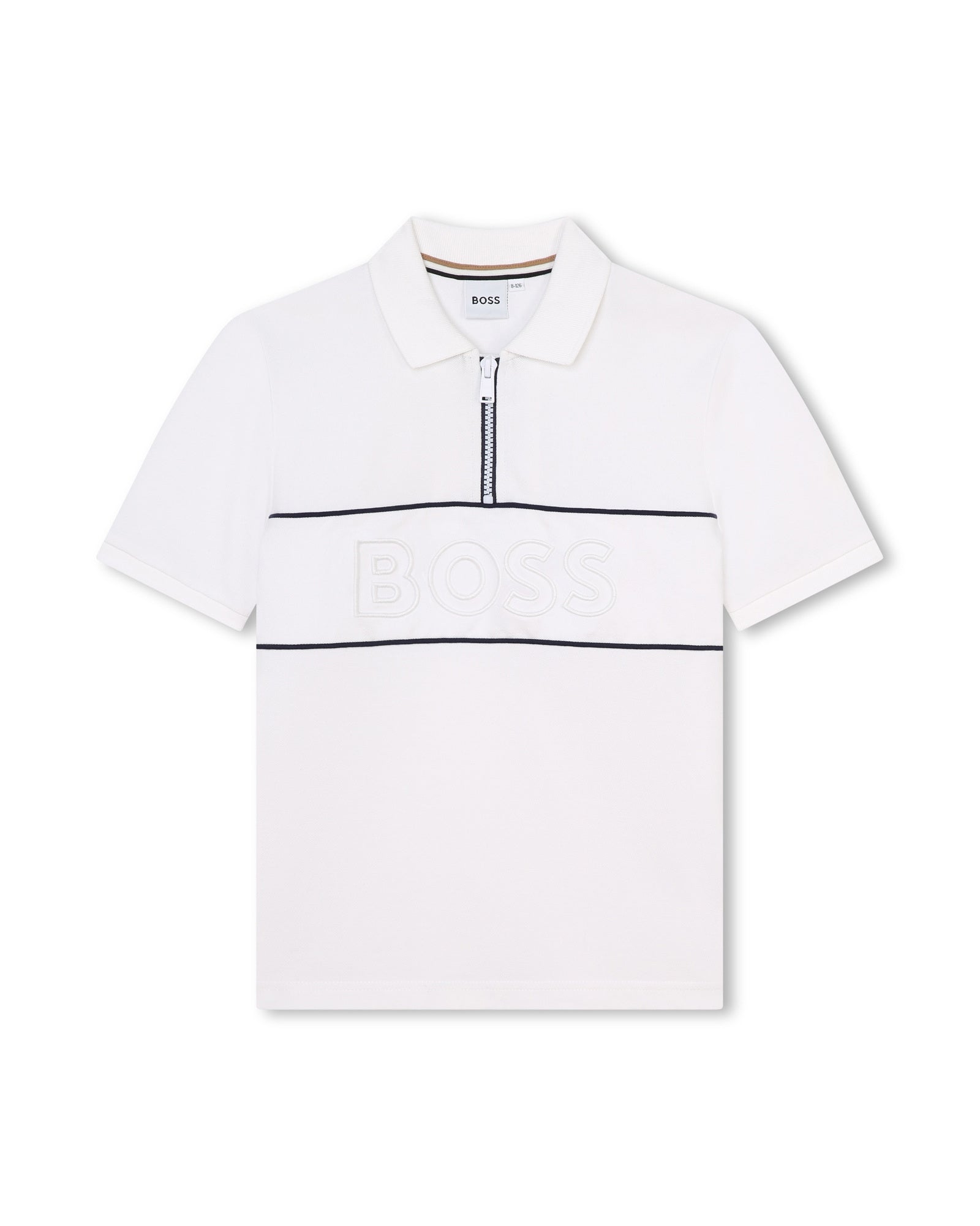 Polo à manches courtes - Blanc