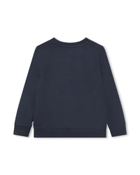 Sweatshirt en imprimé - Bleu Cargo