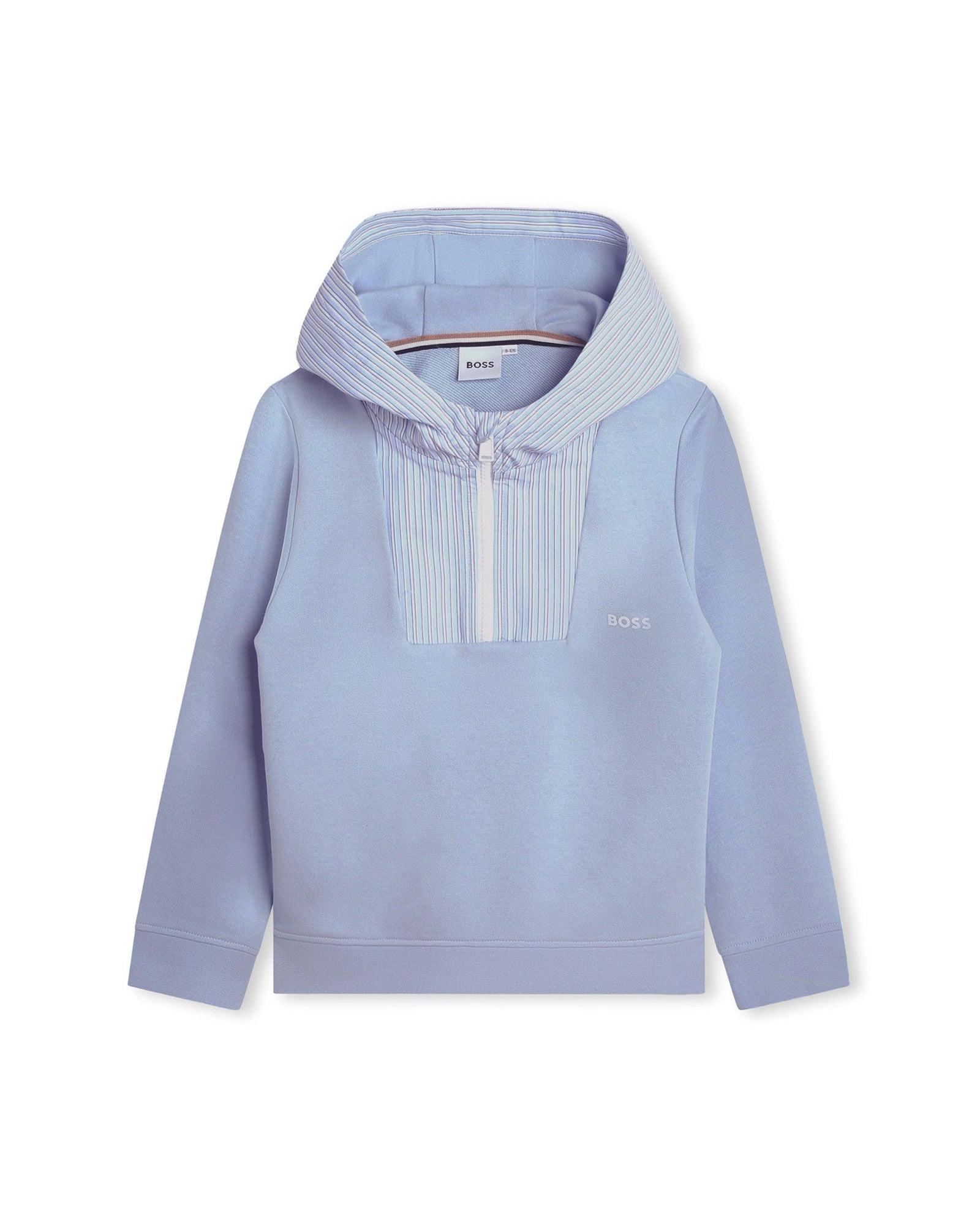 Sweatshirt à capuche - Bleu Oxford