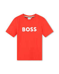 Short-sleeved T-shirt - Bright red
