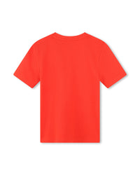 Short-sleeved T-shirt - Bright red