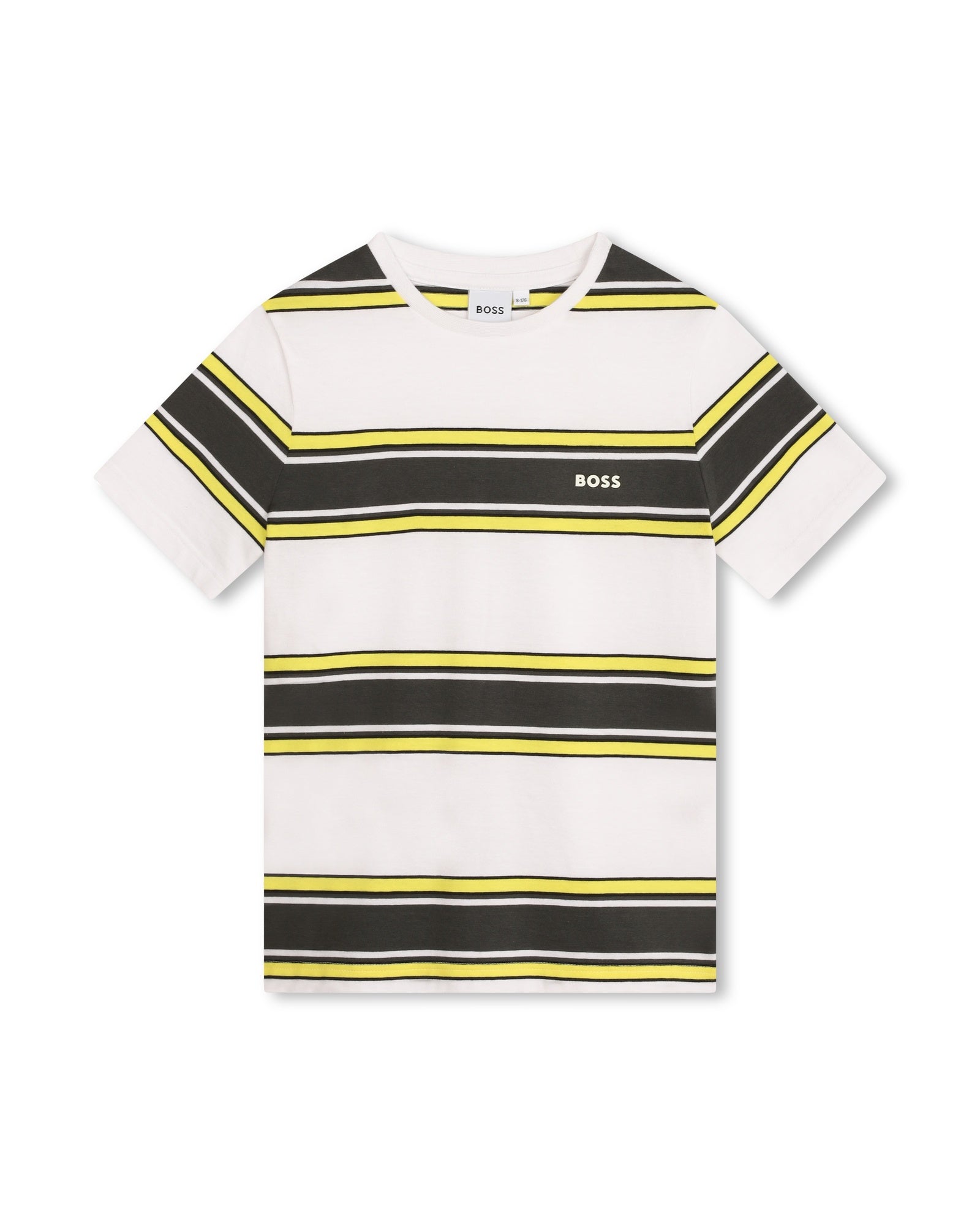 Short-sleeved T-shirt - White Yellow