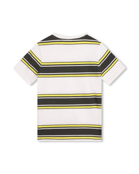 Short-sleeved T-shirt - White Yellow