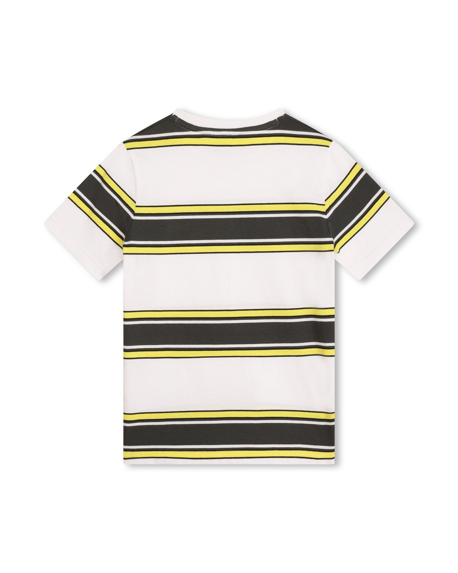 Short-sleeved T-shirt - White Yellow