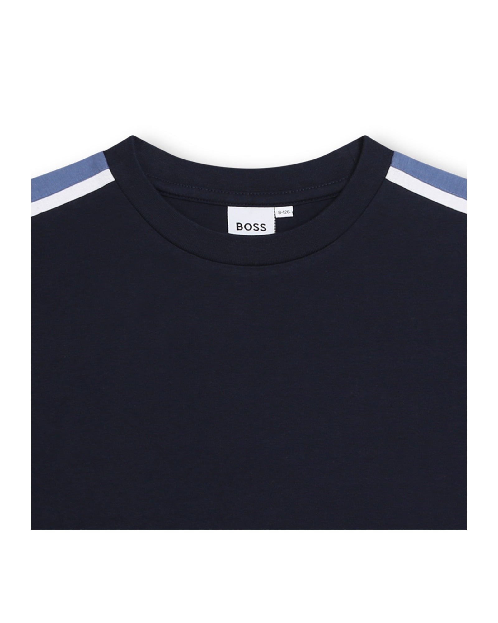 T-shirt à manches courtes en coton - Bleu Cargo