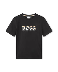 T-shirt à manches courtes en coton - Black