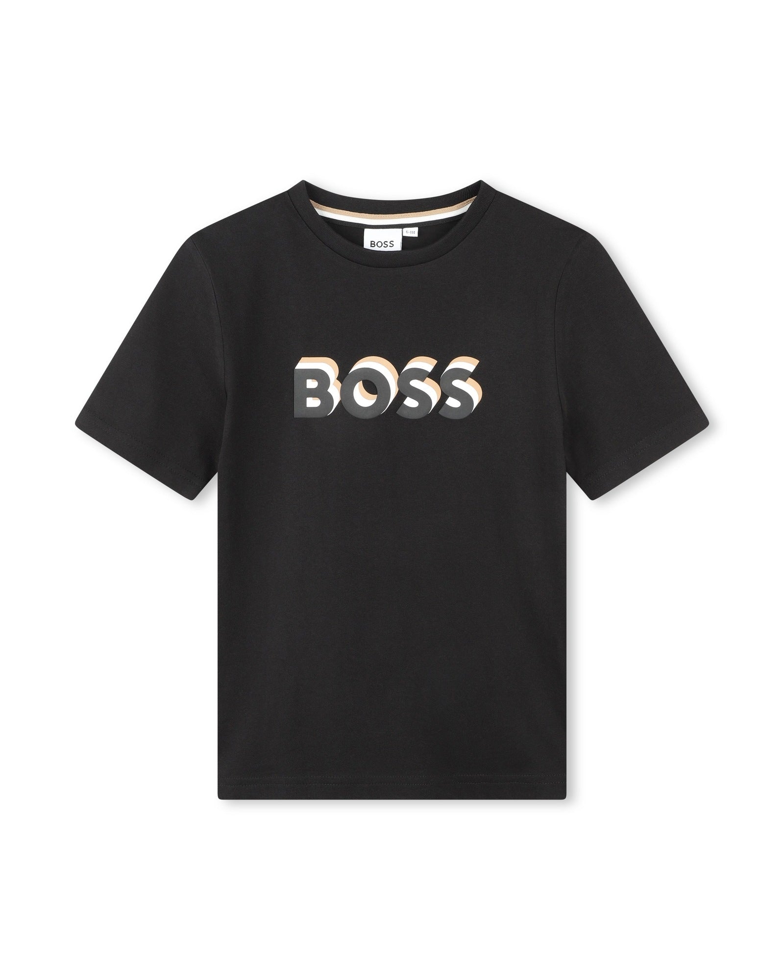 T-shirt à manches courtes en coton - Black