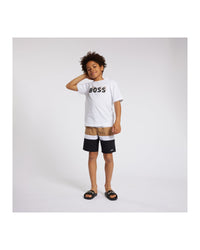 T-shirt à manches courtes en coton - Blanc