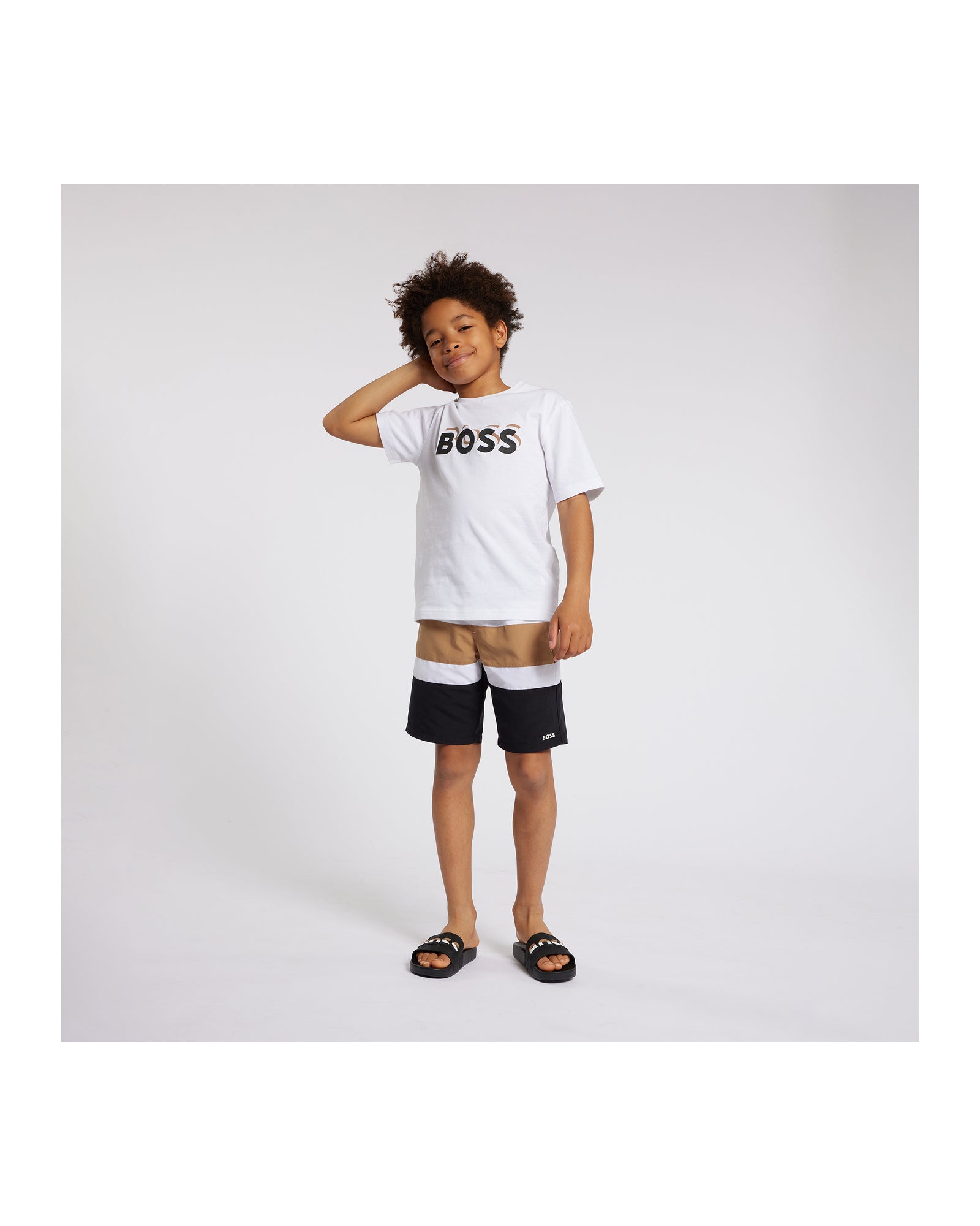 T-shirt à manches courtes en coton - Blanc