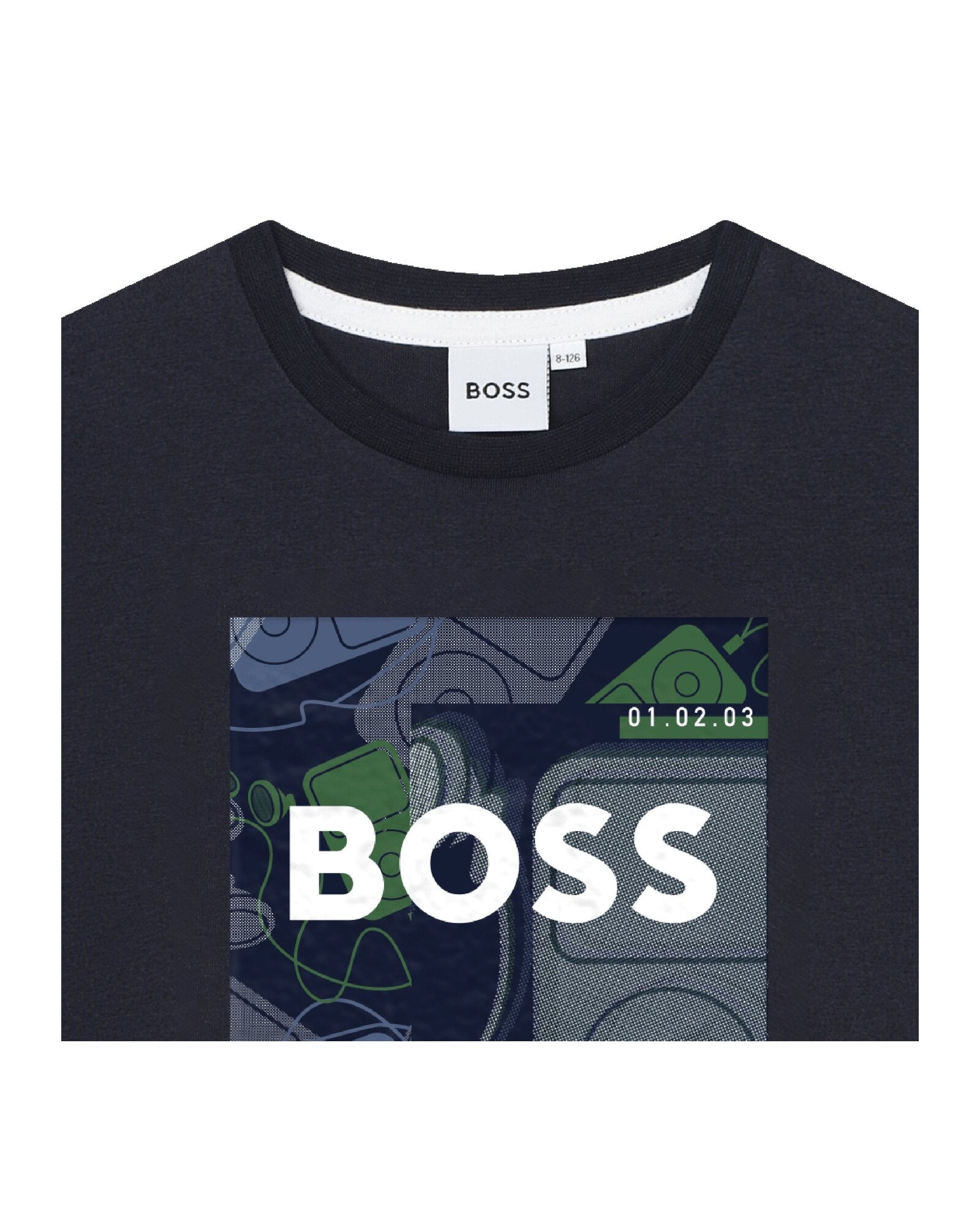 Tee-Shirt Manches Courtes - Bleu Cargo