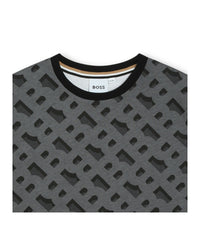 T-shirt à manches courtes en coton - Black