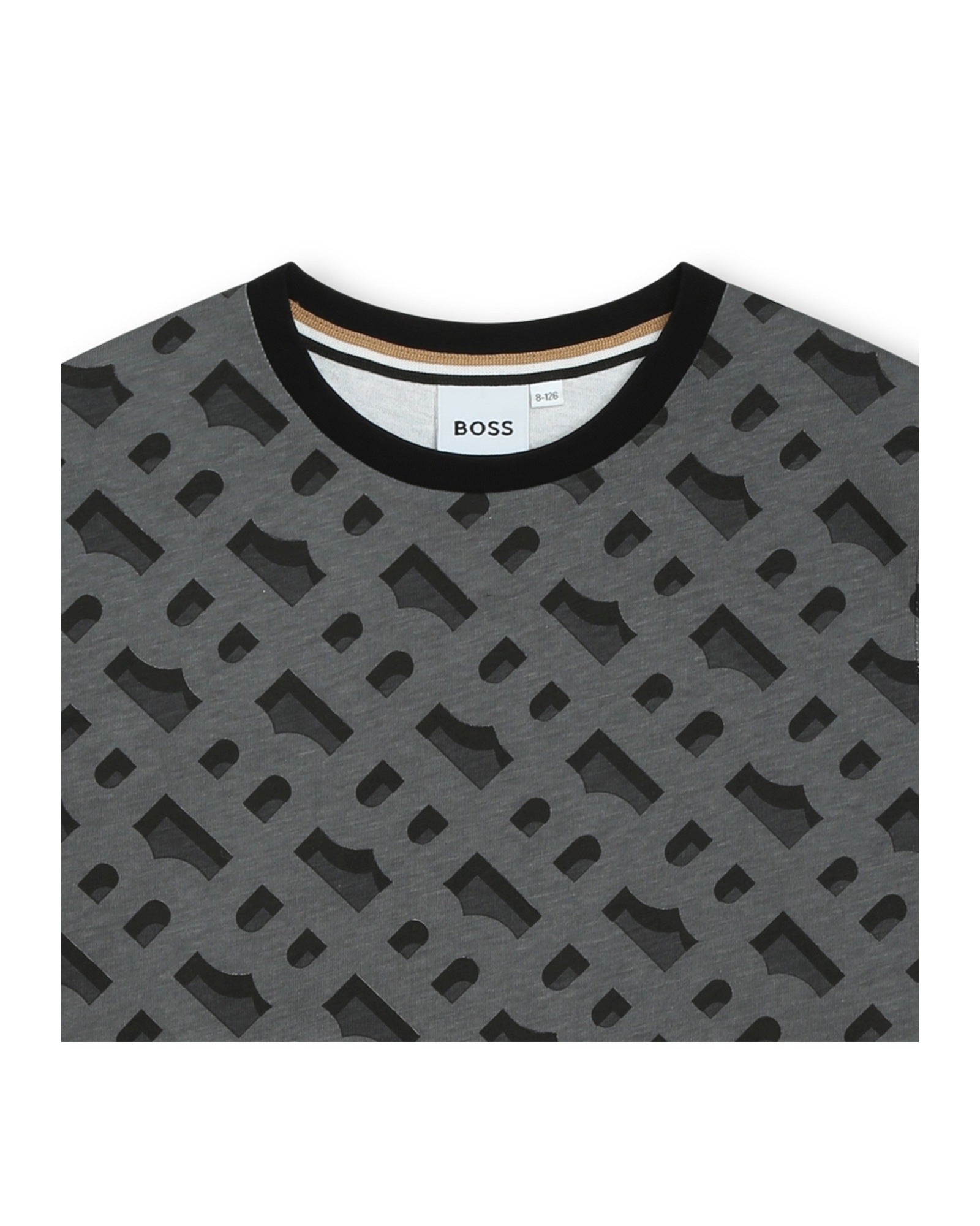 T-shirt à manches courtes en coton - Black
